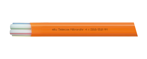 4 x 20,0 / 15,0 mm Telecom Mikrorohr
