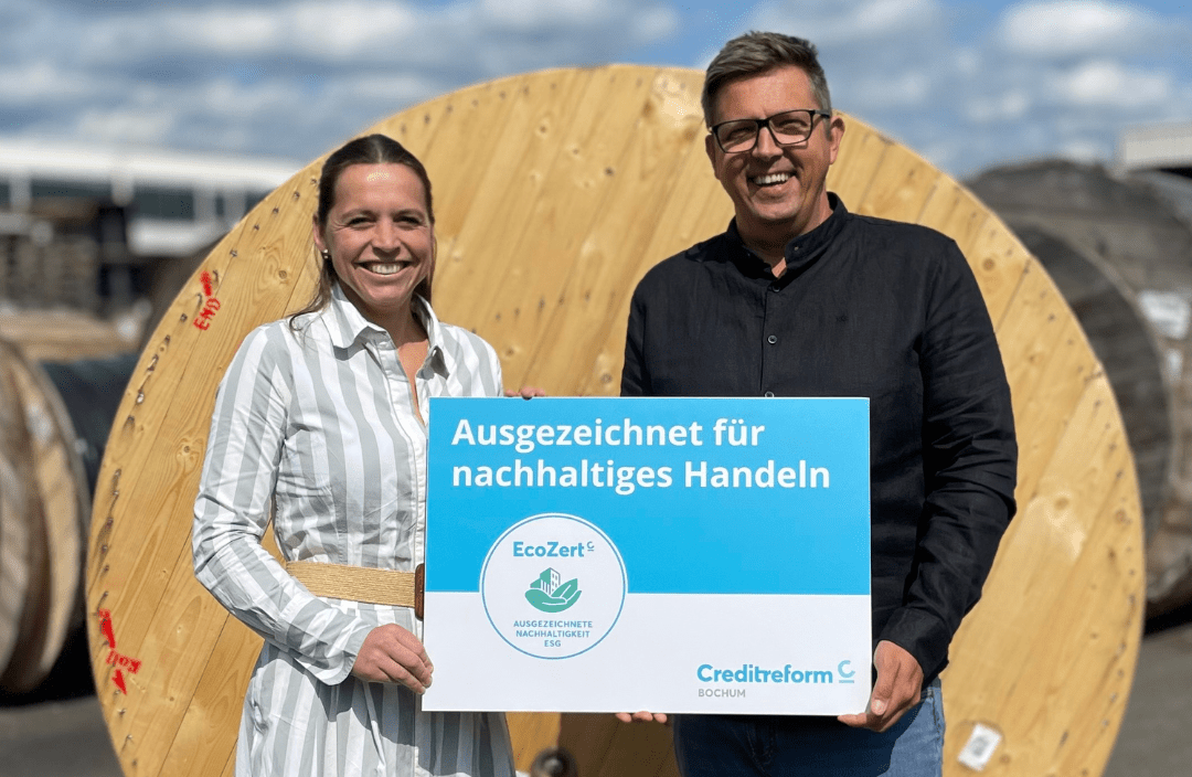 Auszeichnung für besondere Nachhaltigkeit