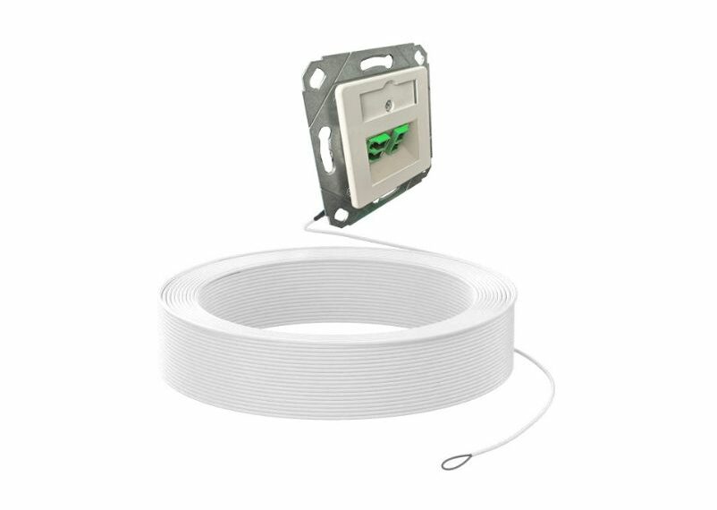 Gasfaseranschluss UAE-FTTH-Anschlussdose mit Kabel