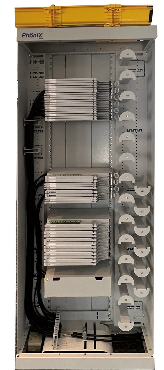 Optical Distribution Frame (ODF) PhöniX, 19″ Gestell, 45HE