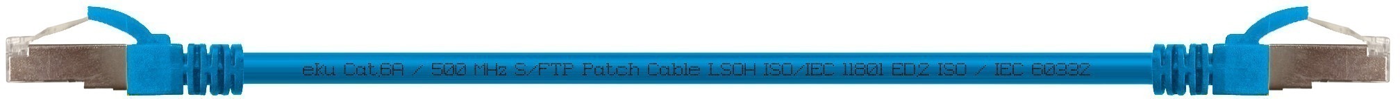 Kat.6A RJ45 Patchkabel E@syLink500, Innenbereich, rot