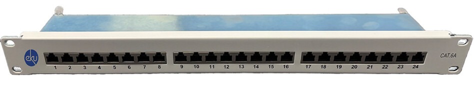 RJ45 – Verteilerfeld, 10-GbE, Serie E@syLink