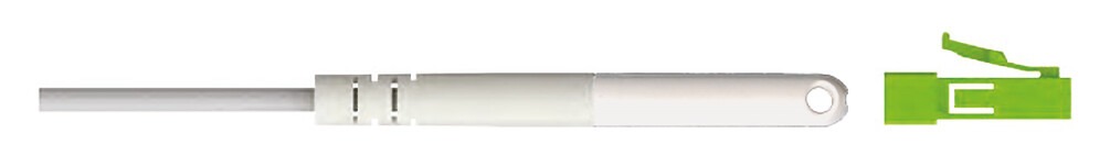 Vorkonfektionierter Aufdrehstecker für Glasfaser-Teilnehmeranschlussdose Twister XS.