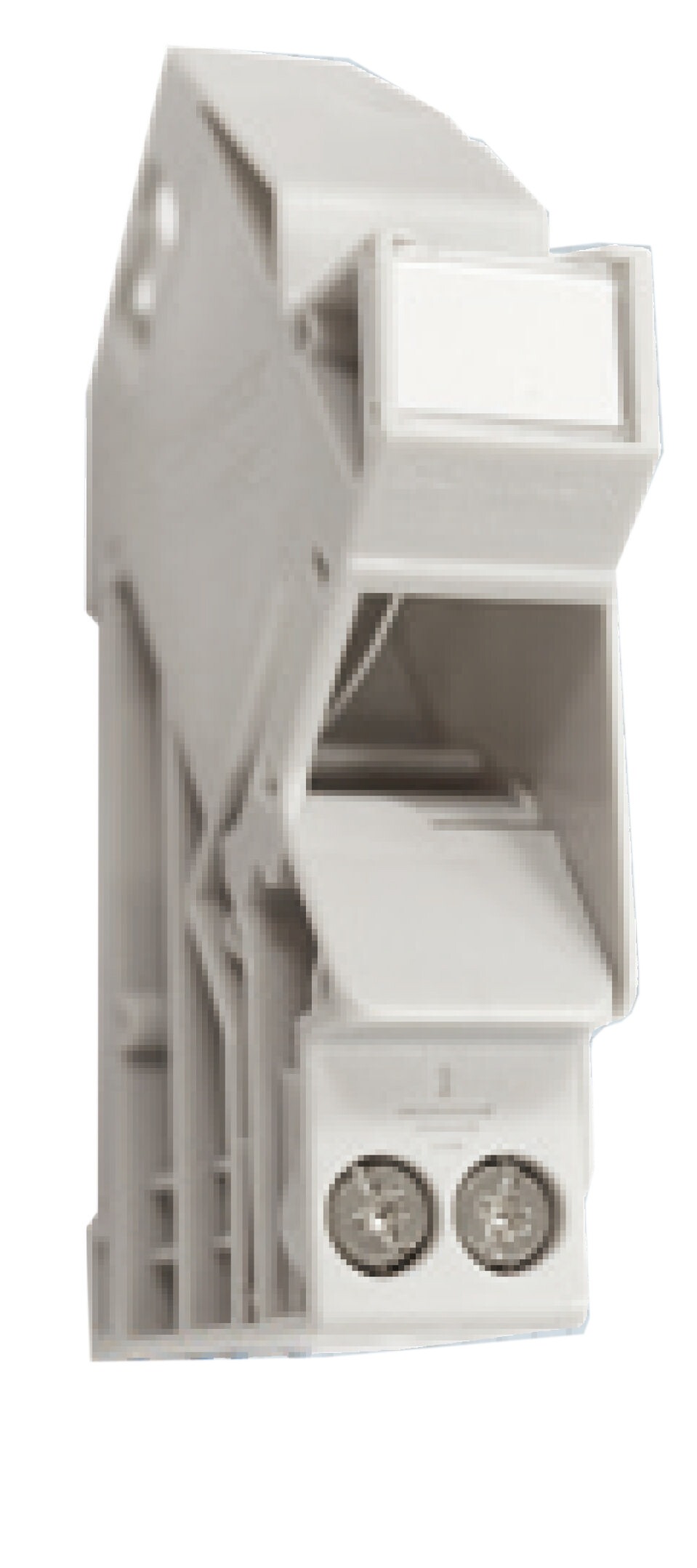 Hutschienen-Gehäuse für Keystone-Module, TS35-Montage, Kunststoffgehäuse