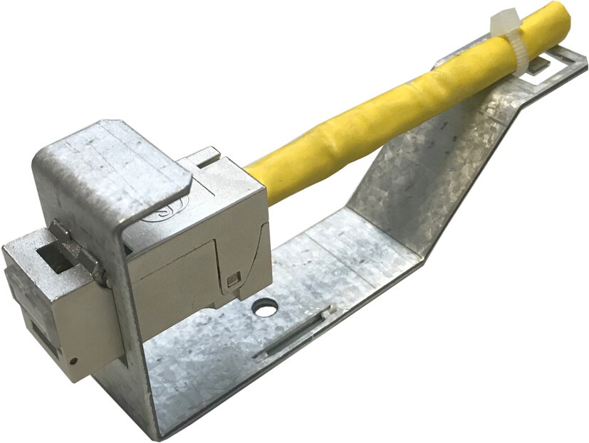 Hutschienen-Adapter für Keystone-Module, TS35-Montage, Metall