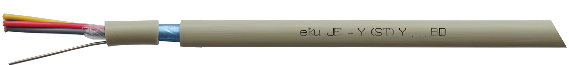 Elektronik-Installationskabel JE-Y(ST)Y BD, Industrielle Systeme, flammwidrig