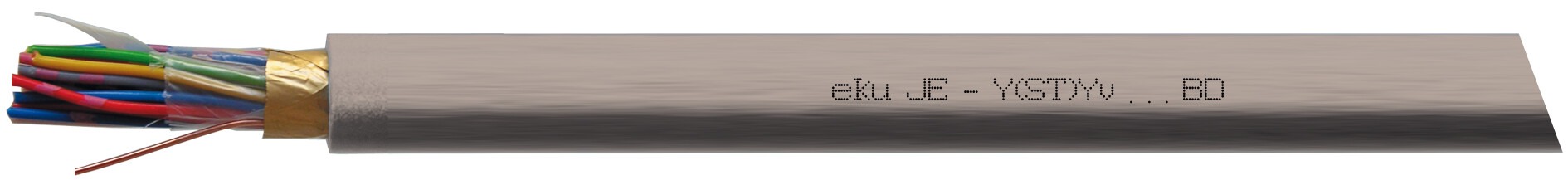 Elektronik-Installationskabel JE-Y(ST)Yv BD, Industrielle Systeme, flammwidrig