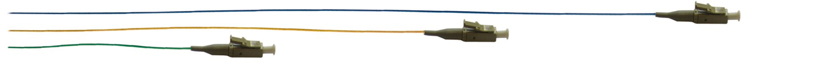 LWL LC Faserpigtail, Spleiß an ein Faserende, 1,25mm Keramik-Ferrule