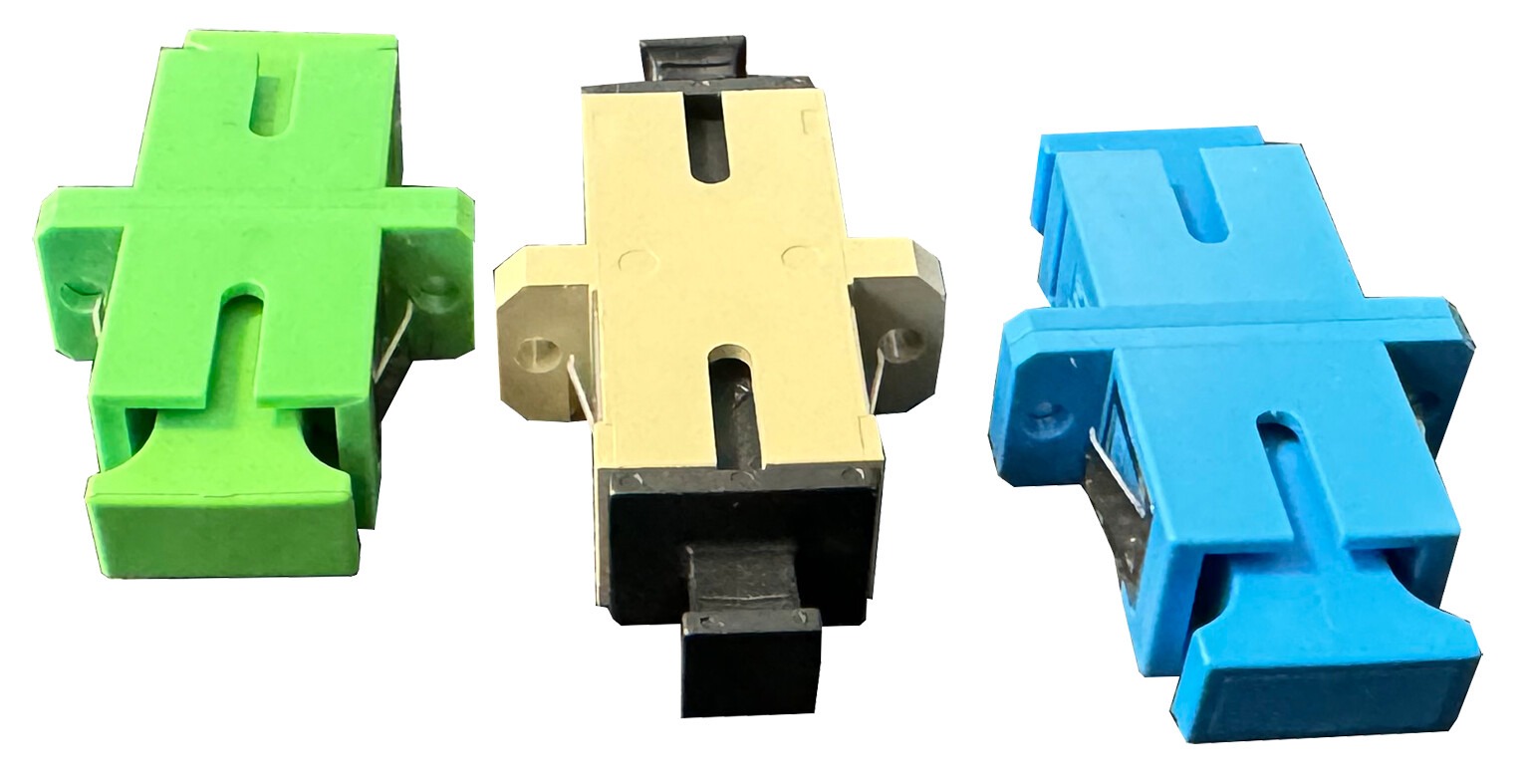 LWL SC-Simplex Kupplung, Aufnahme von SC-Steckern, 2,5mm Führungshülse