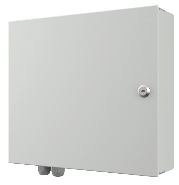 LWL Mini Wandverteiler, Wandmontage, lichtgrau