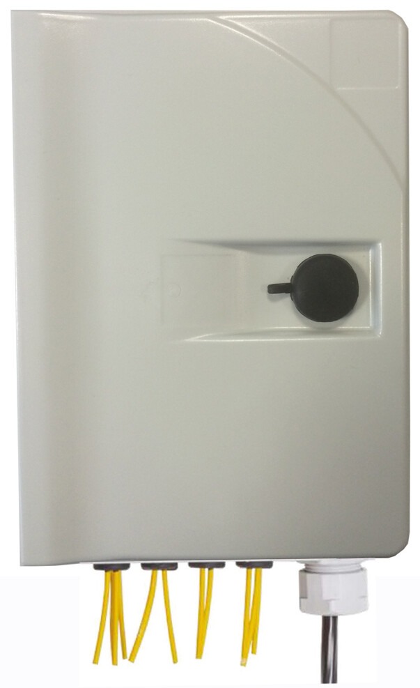 FTTH URM-SH-24-Wandspleißverteiler, Innen/Außen, IP54