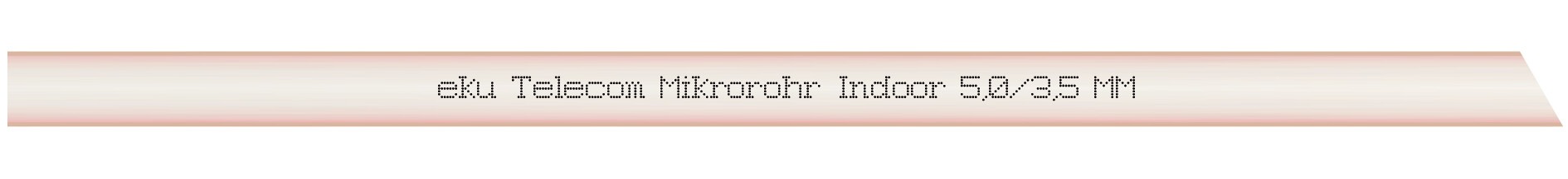 Mikrorohr Indoor 5,0/3,5mm, PE-HD LSOH, weiß