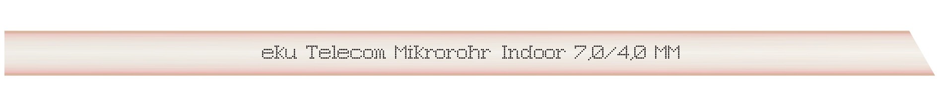 Mikrorohr Indoor 7,0/4,0mm, PE-HD LSOH, weiß
