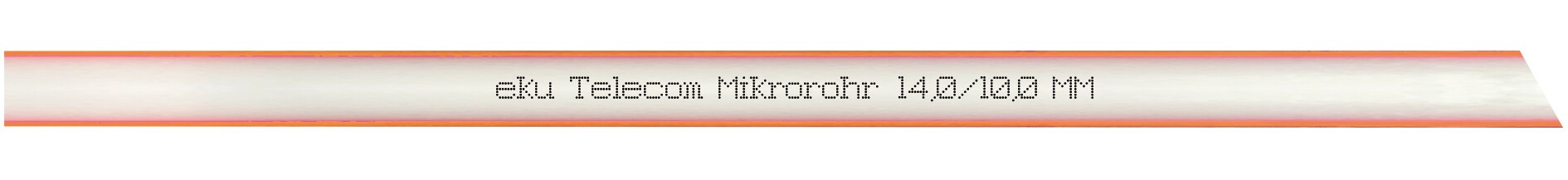 Mikrorohr 14,0/10,0mm, PE-HD, transparent