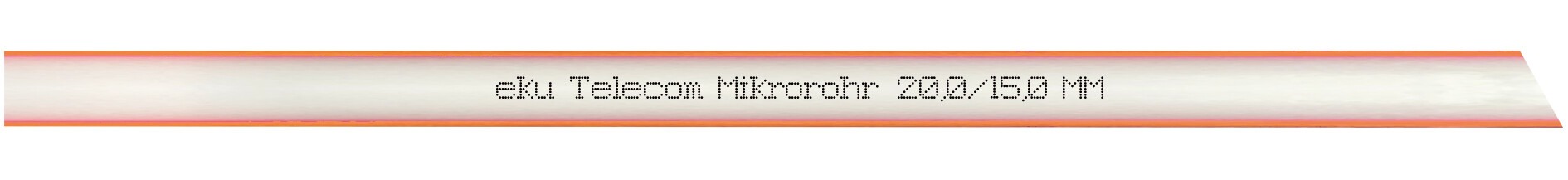Mikrorohr 20,0/15,0mm, PE-HD, transparent